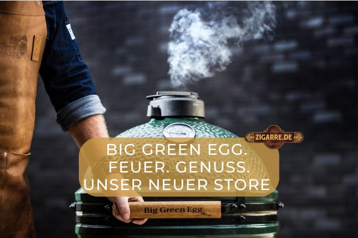Big Green Eggs: Feuer. Genuss. Unser neuer Store