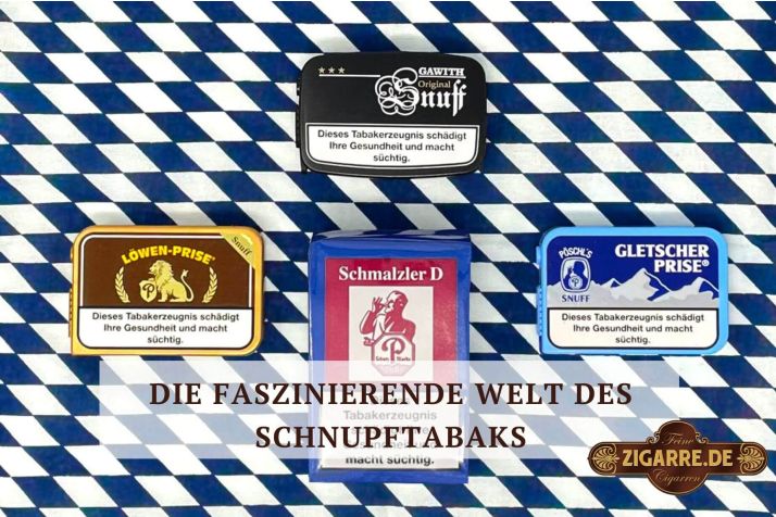 Schnupftabak auf einem Tisch