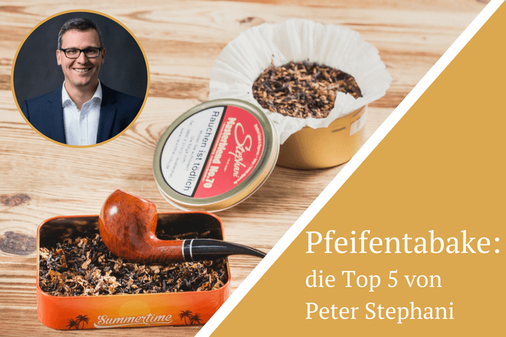 Unsere Empfehlungen für Pfeifentabak: die Top 5 von Peter Stephani
