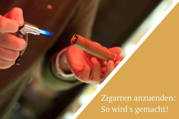 Zigarren anzünden... so wird`s richtig gemacht!