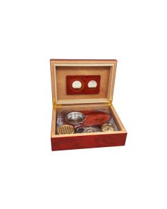 Passatore 25er Humidor Set Rosewood