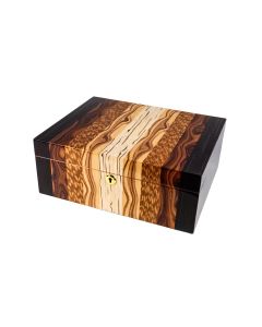 Passatore Humidor Echtholz-Furnier für bis zu 50 Zigarren
