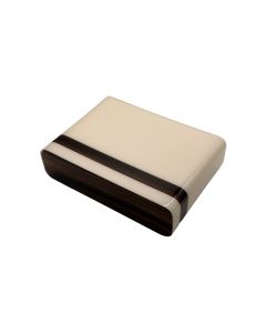 Guy Janot Classic Humidor Makassar Weiß seitlich