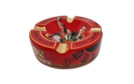 Arturo Fuente Aschenbecher Fuente Story rot einzeln