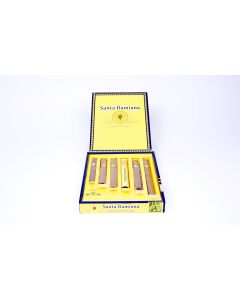 Santa Damiana 6 Cigars Selection aufgeklappt