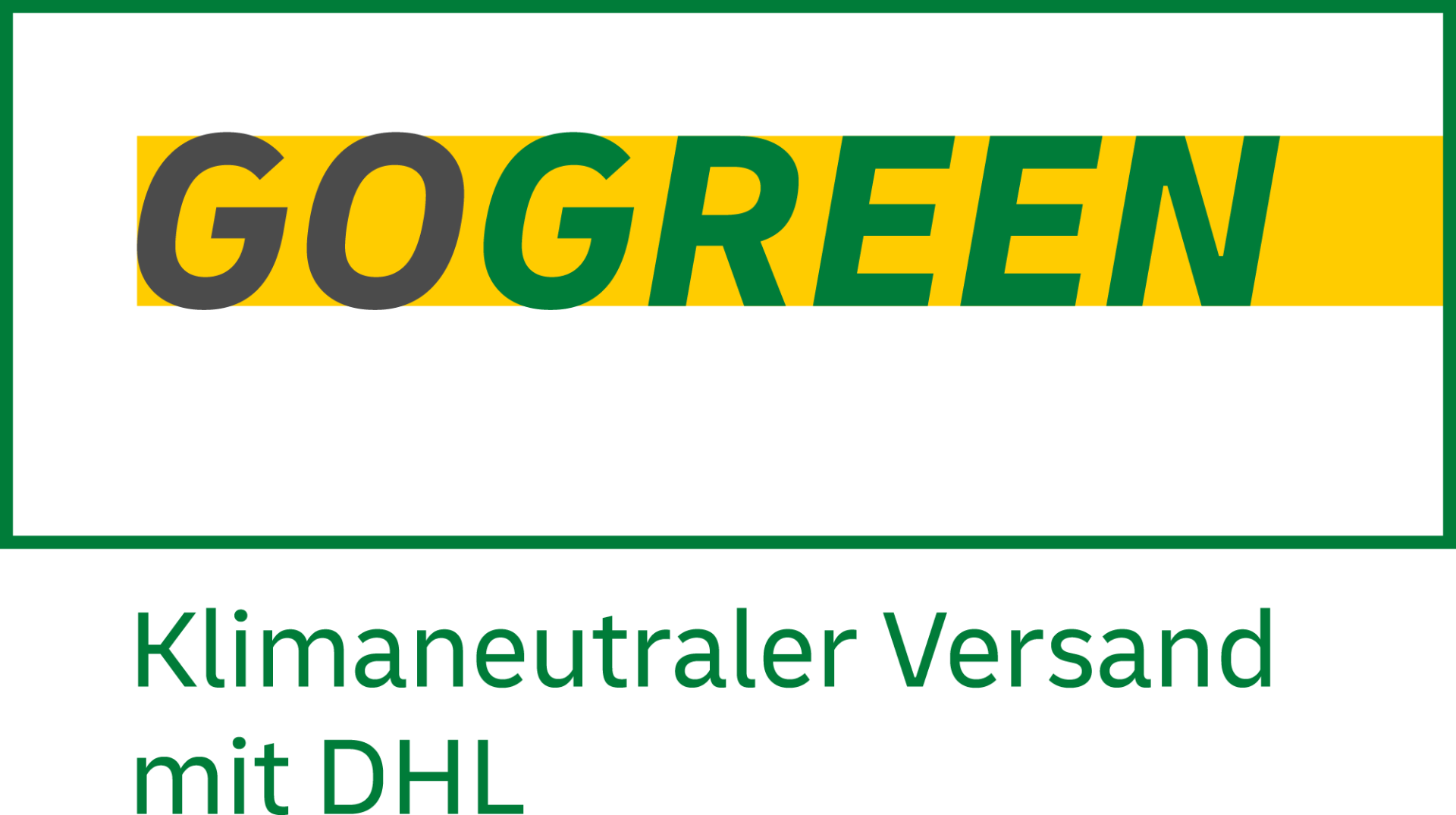 DHL GO Green Partner